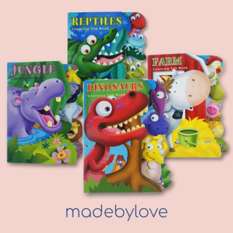 Cheap Kids Story Books learning tab animals (reject) Shopee Singapore