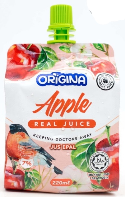 Origina Apple Juice 220ml Shopee Singapore