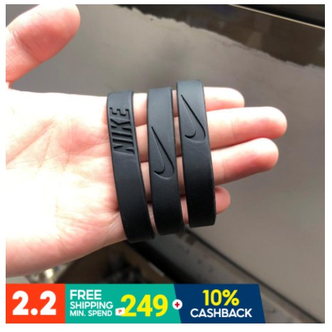 nike baller band cut high quality sprot Sports silicone bracelet | Shopee Singapore
