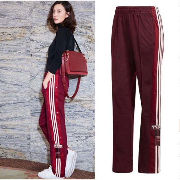 adidas originals red sweatpants