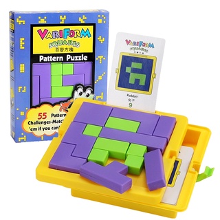 Pattern Puzzle Board Game/Single Player Board Game/ Logical Thinking Game for Kids/Brain Stimulation Game