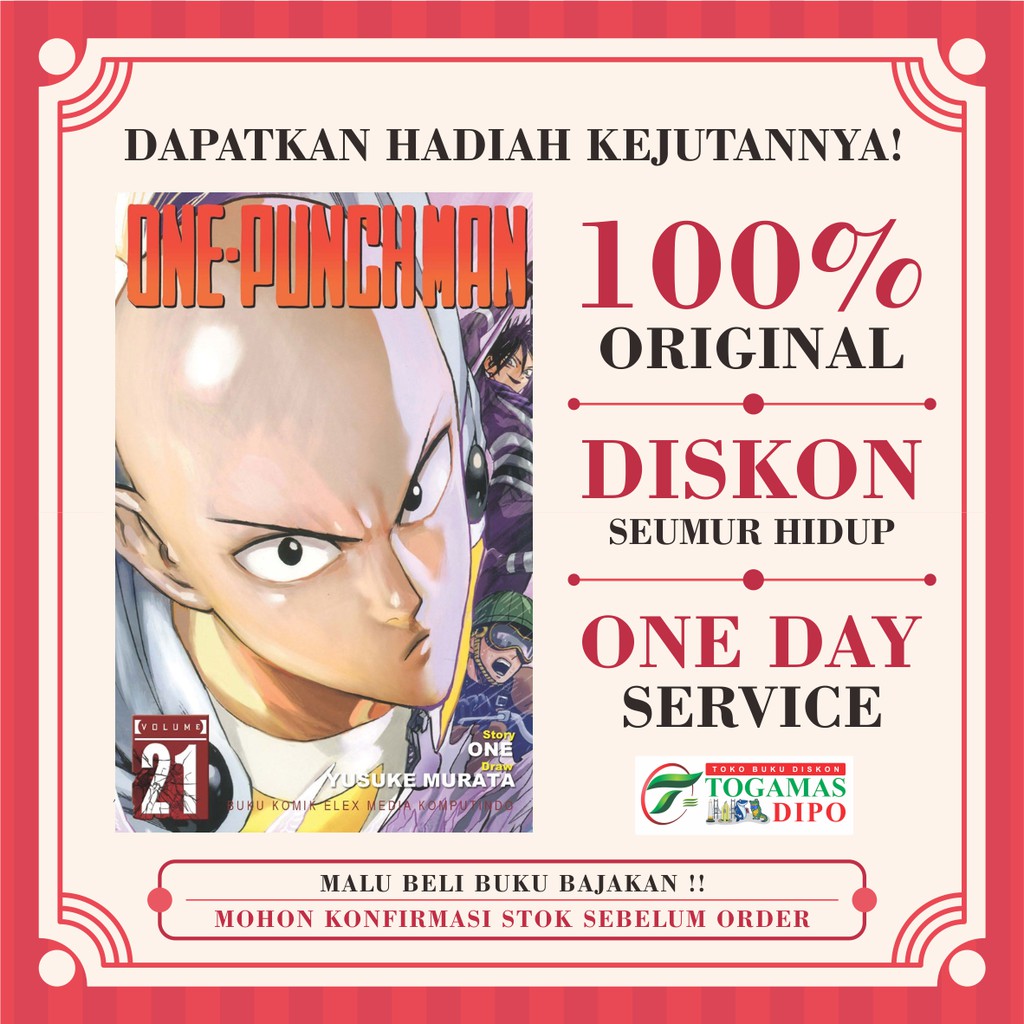 One Punch Man 11 12 13 14 15 16 17 18 19 21 Shopee Singapore