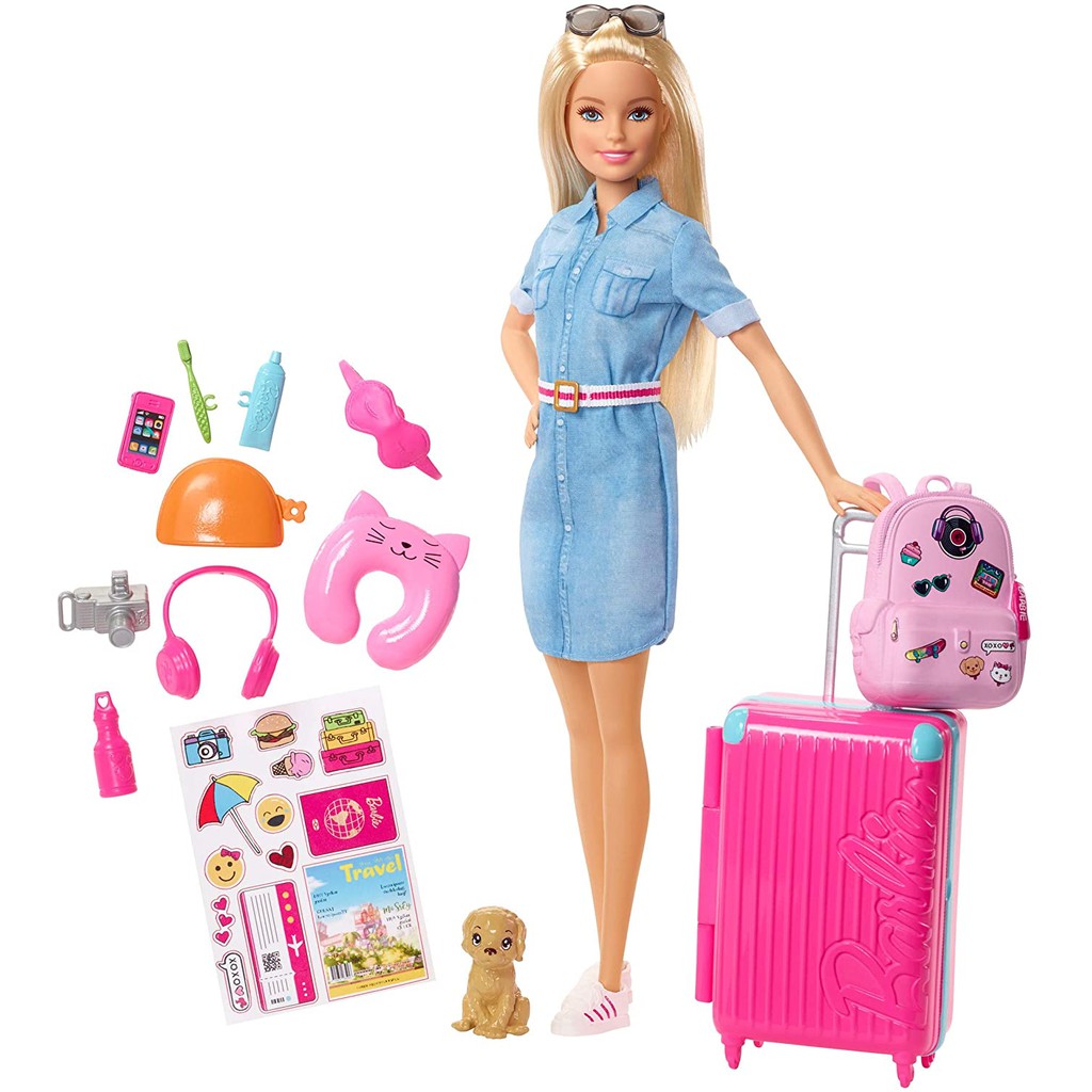 Barbie Travel Doll | Shopee Singapore