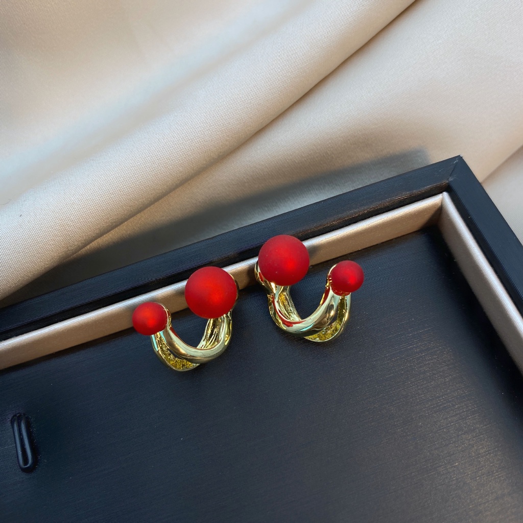 Korean Version Fashion Light Luxury Pearl Earrings S925 Silver Needle Ladies Multi-style Dangle Earrings