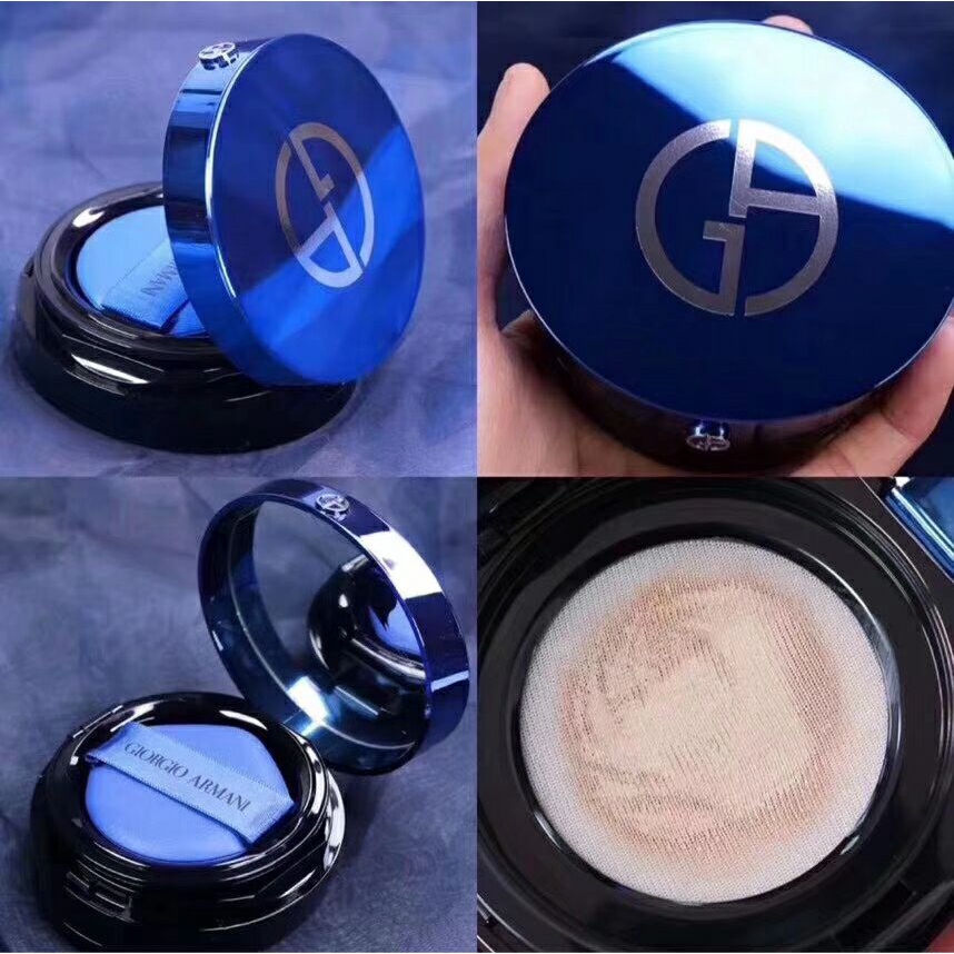 giorgio armani cushion blue