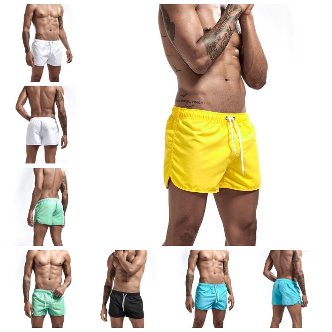 mens fitted swim trunks