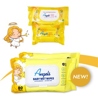 ANGELS Baby Wet Wipes Carton Sale  - 30 / 80 Wipes Pack - Safe & Gentle for babies! #4