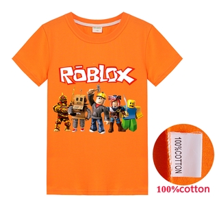 Boy T Shirt For Child Summer Kids Roblox T Shirts Camiseta Short Sleeve Print Casual Boys O Neck T Shirts 3 4 5 6 7 Years Aliexpress