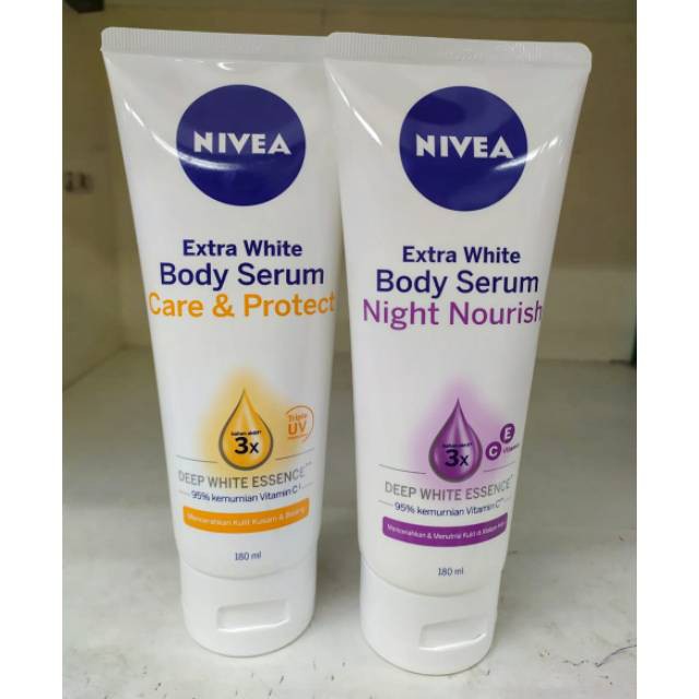 nivea body serum day and night