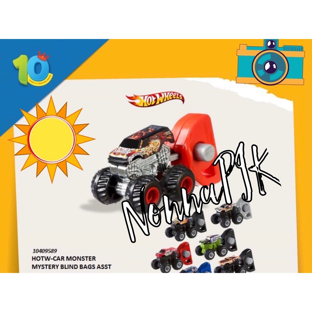 mini monster truck hot wheels