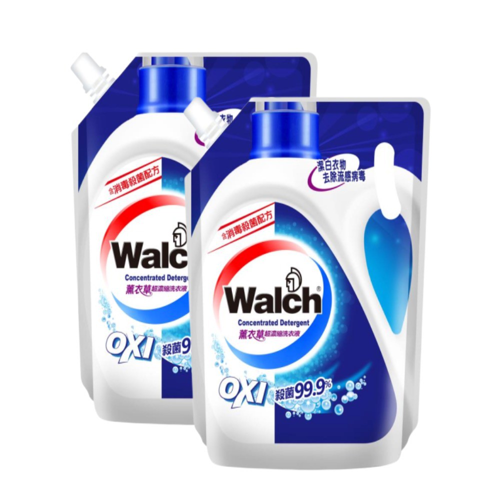 [Bundle Of 2 Packets] Walch Laundry Detergent Refill Pack 1800ml ...