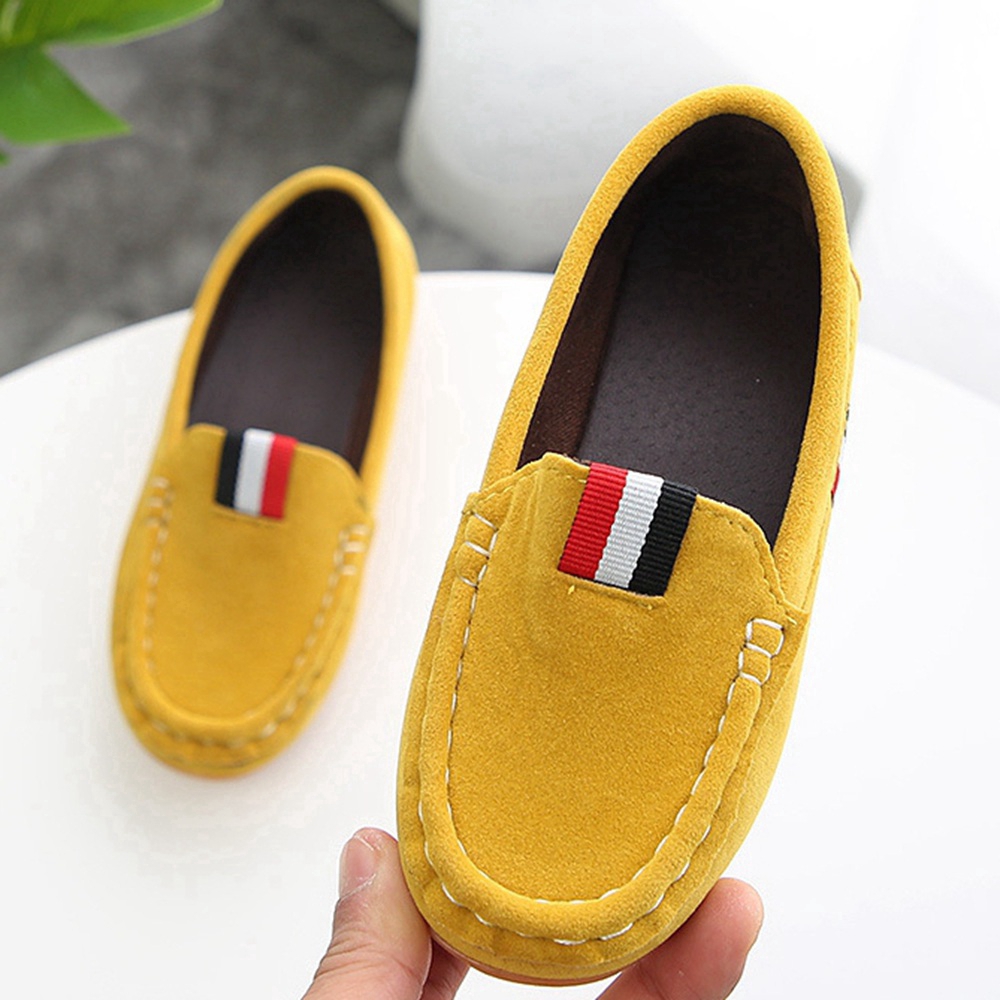21-36 Infant Boy Peas Shoes Baby Boys Flat Shoes Casual School Summer Boy Yellow Shoes