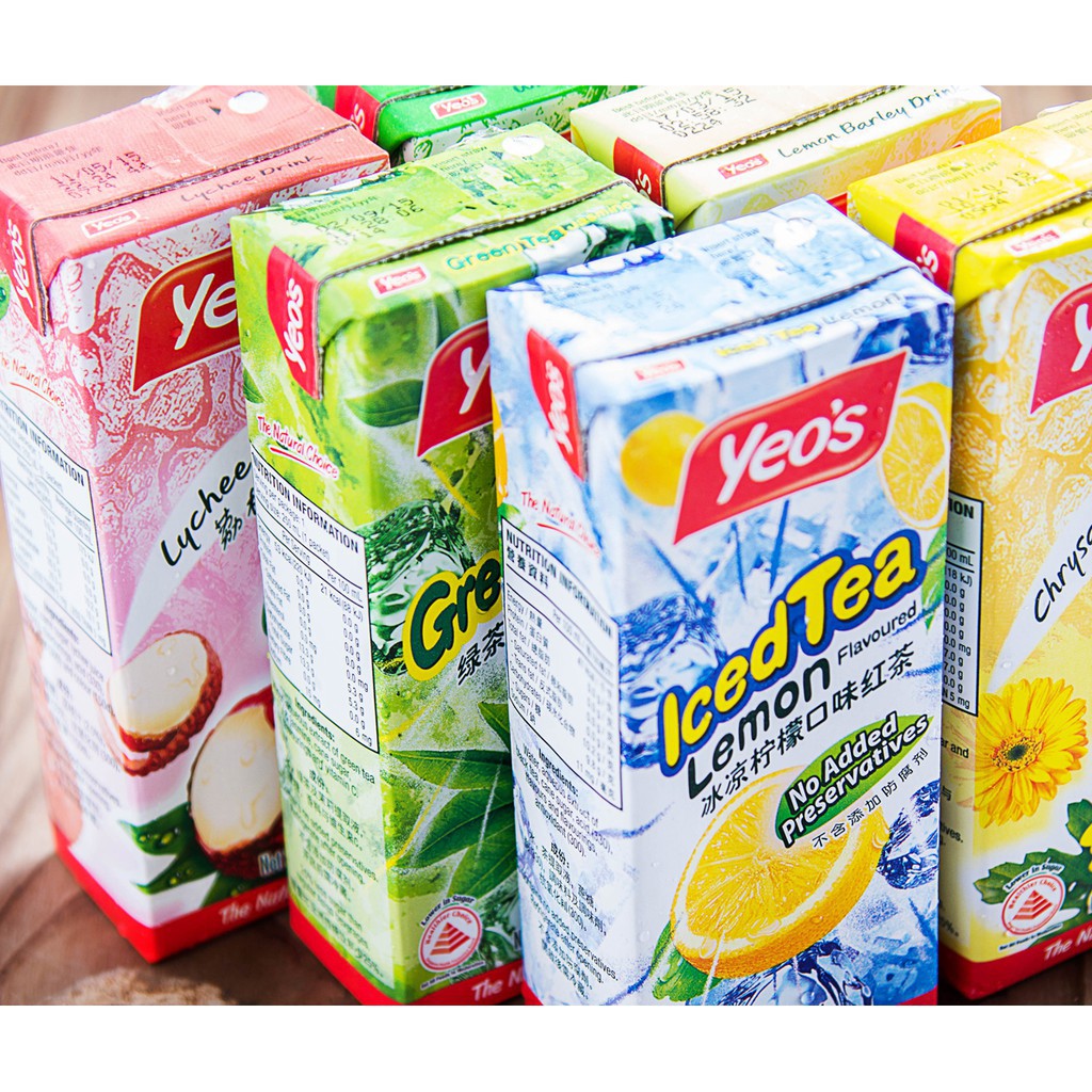 [BUY 1 GET 1 FREE] Yeo's Assorted Packet Drinks x24 Packs Carton Deal ...