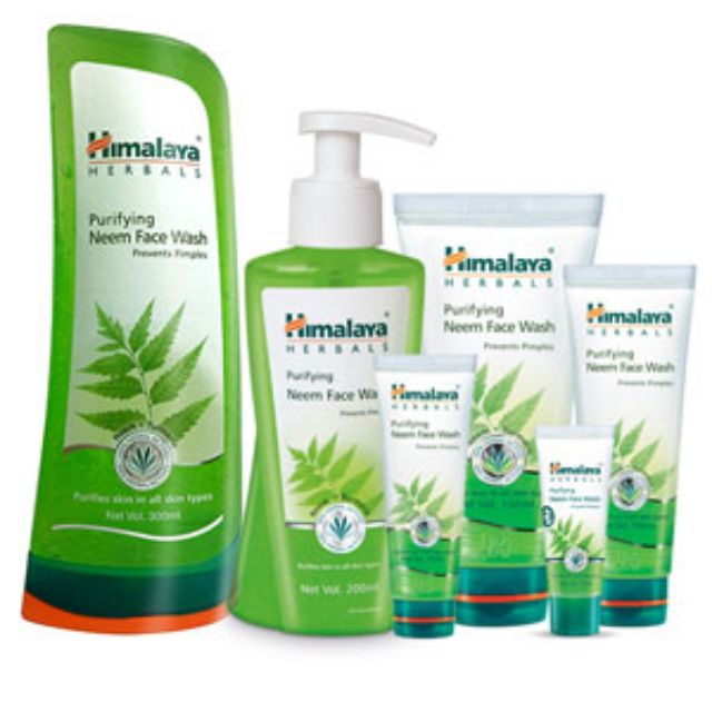 himalaya herbals purifying neem face wash 15ml