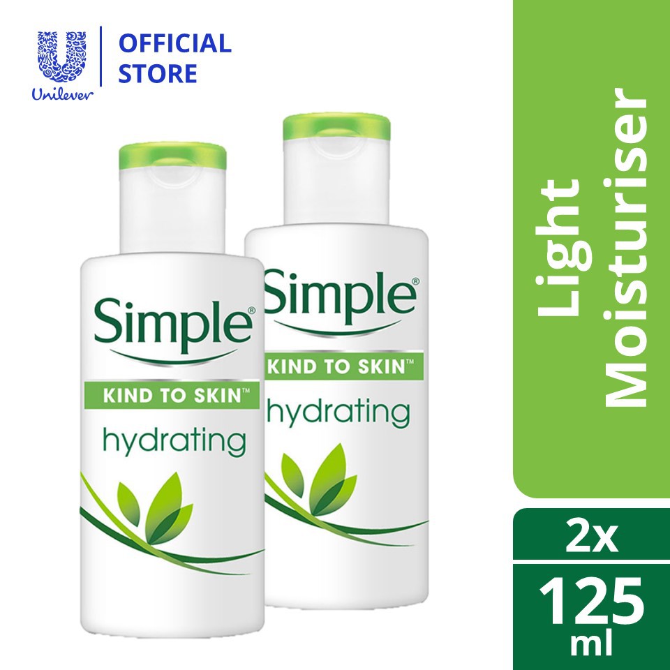 simple kind to skin hydrating