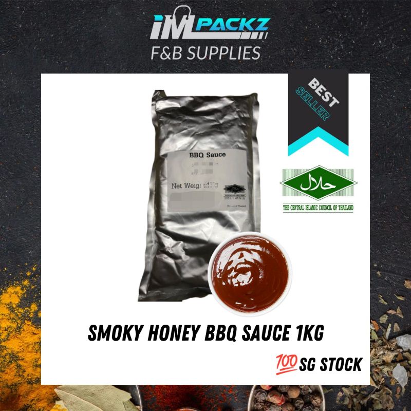 Smoky BBQ SAUCE (HALAL) 1KG Shopee Singapore