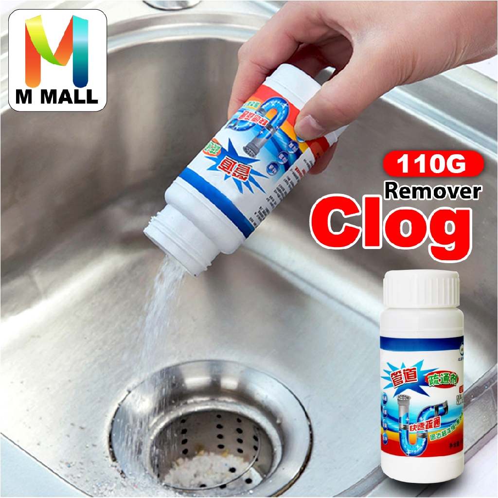 SUPER CLOG REMOVER DRAIN PIPE BASIN CLEANER CLOGGED DRAINAGE REMOVER ...