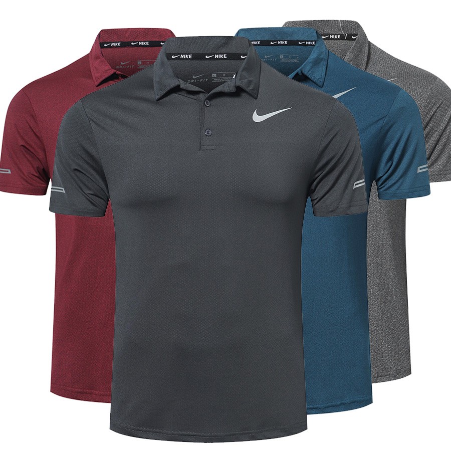nike collar t shirt