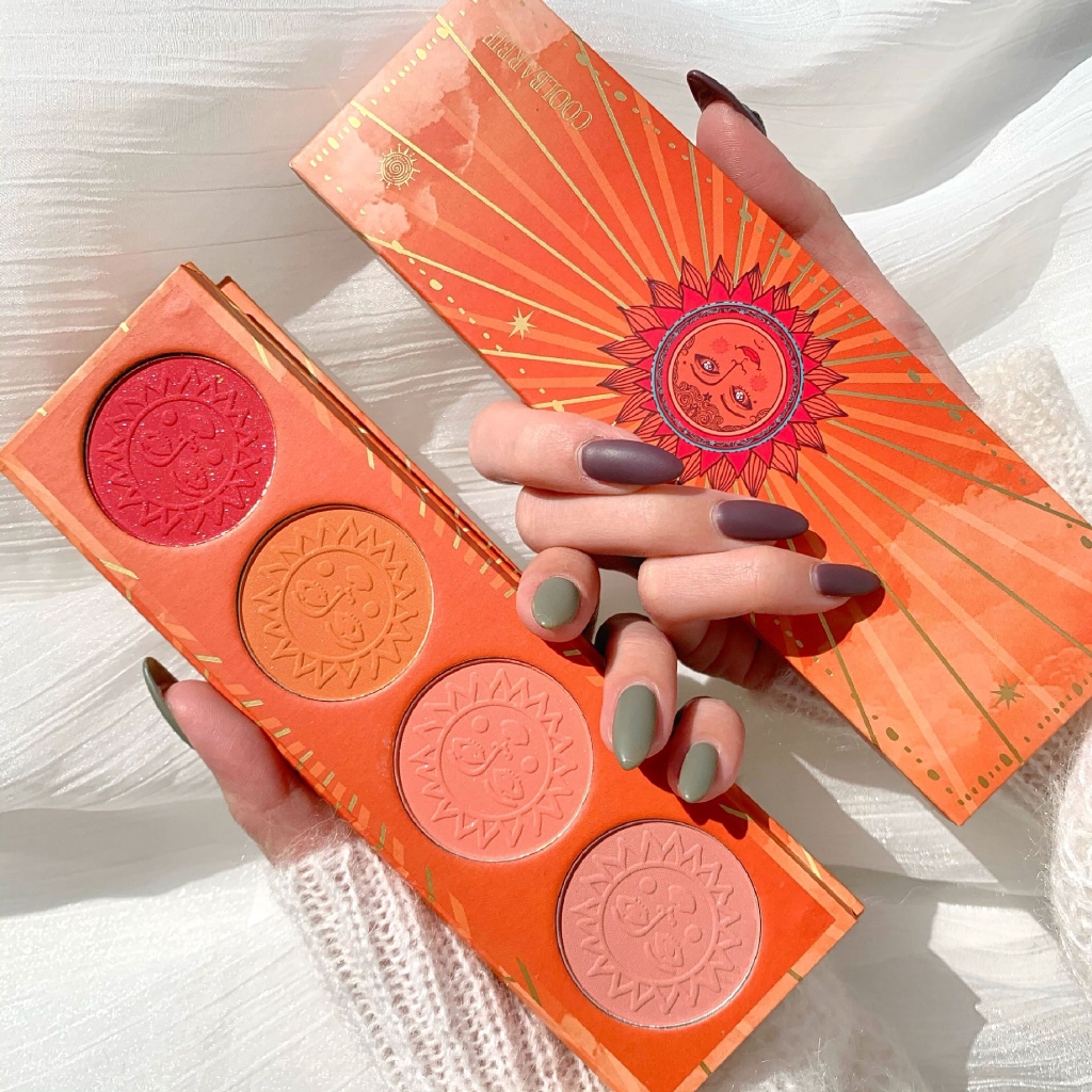 orange blush palette