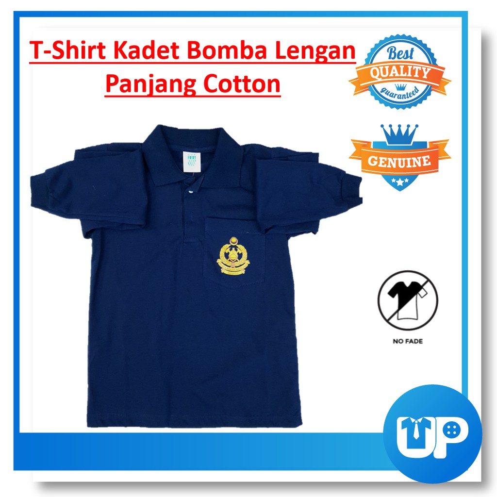 T-Shirt Kadet Bomba School Uniform | Baju Kadet Bomba Dan Penyelamat