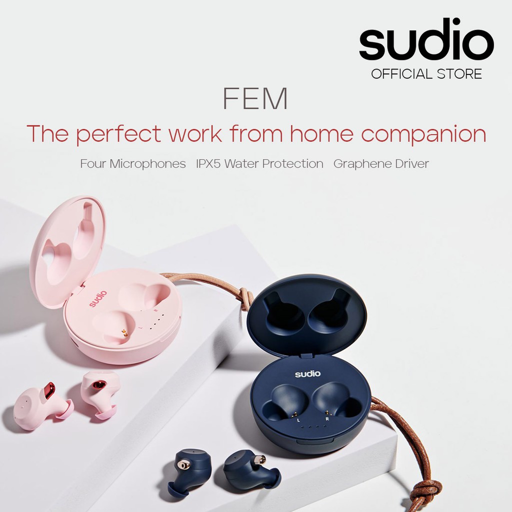 sudio fem true wireless earbuds