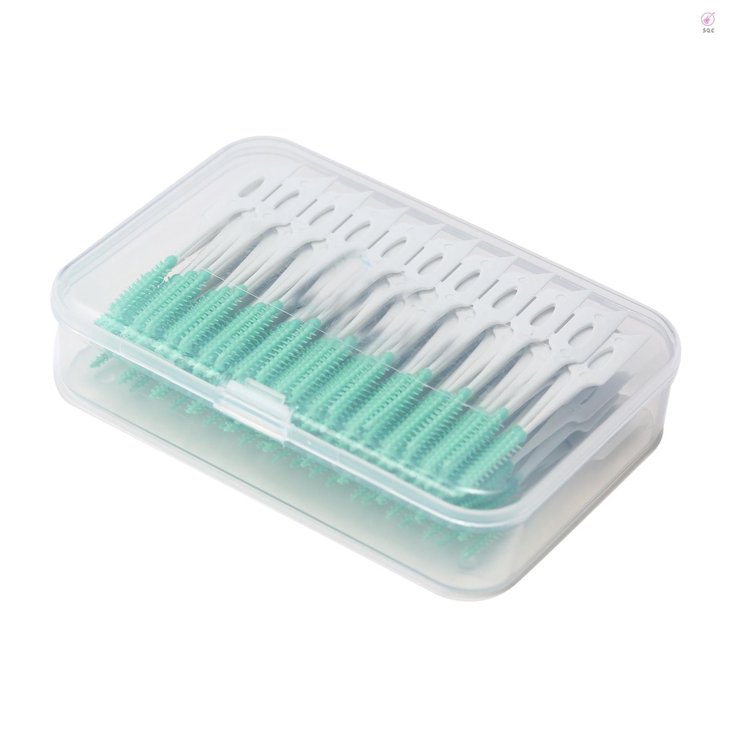 Anself 160PCS Interdental Brushes Ultra Tight Bristles Tooth