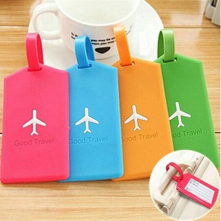 Rubber Tag Travel Luggage Label Straps Suitcase Luggage Tags
