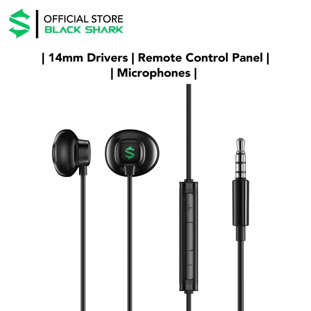 earphone black shark