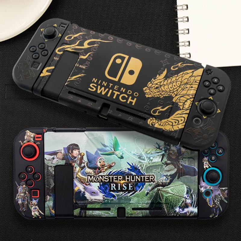 Soft TPU Skin Protective Case for Monster Hunter RISE Nintendo Switch ...