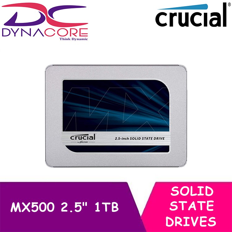Crucial CRUCIAL SSD 1TB MX500 SATA3 2,5 READ 560MB/S WRITE 510MB 