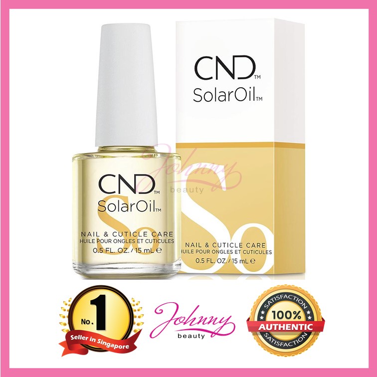 CND Nail And Cuticle Oil - SOLAR OIL (Award winning products) | Shopee  Singapore