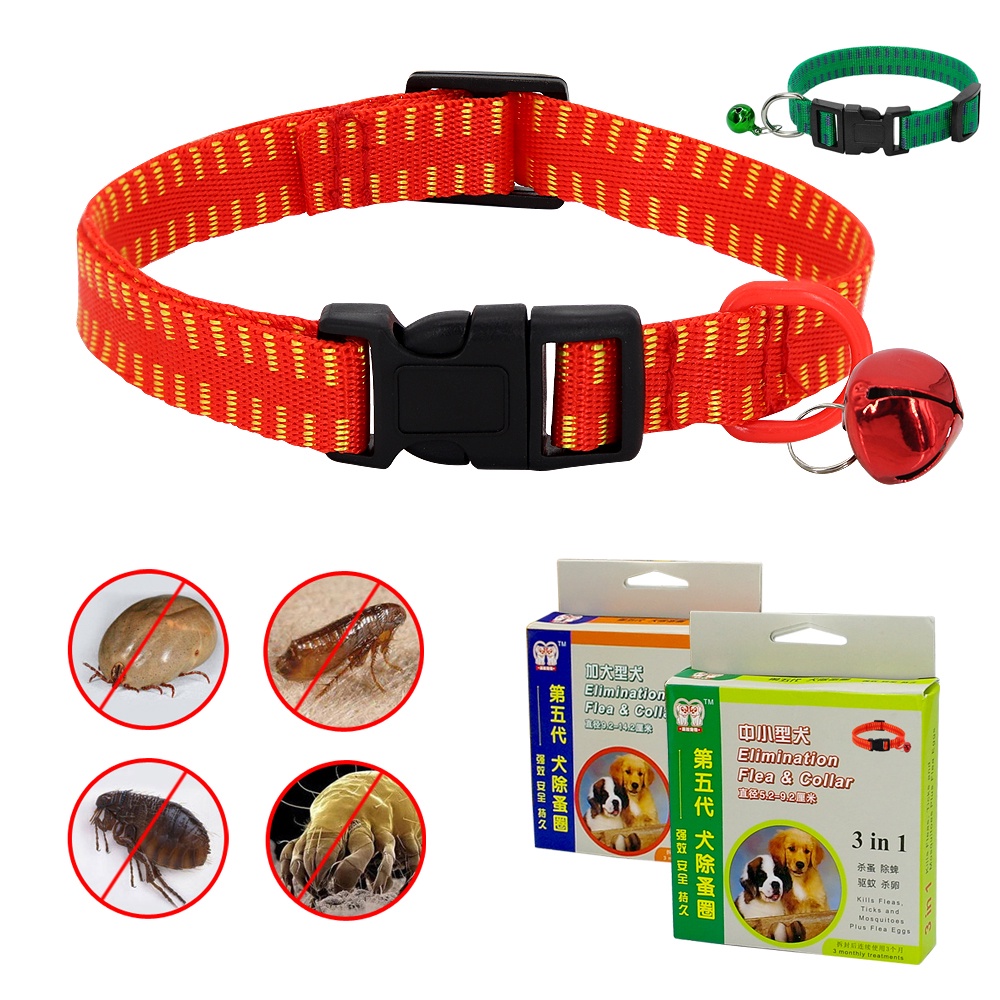metal Vástago lamentar Flea and Tick Collar for Dogs and Cats Anti Parasites Mosquito Cat Dog  Collars | Shopee Singapore