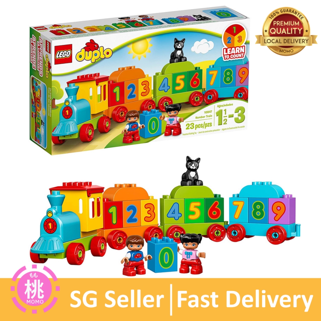 duplo my first number train