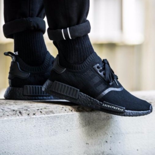 adidas nmd triple black japan