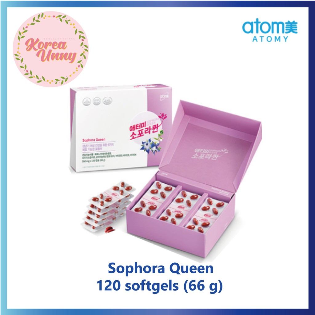 Atomy Sophora Queen 120 softgels (66 g) from Korea [LOWEST PRICE 