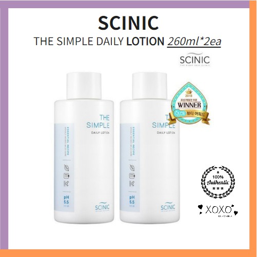 the simple daily lotion