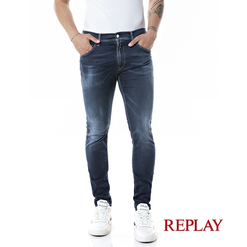 Replay Jondrill Hyperflex Re-Used Xlite Jeans Homme 
