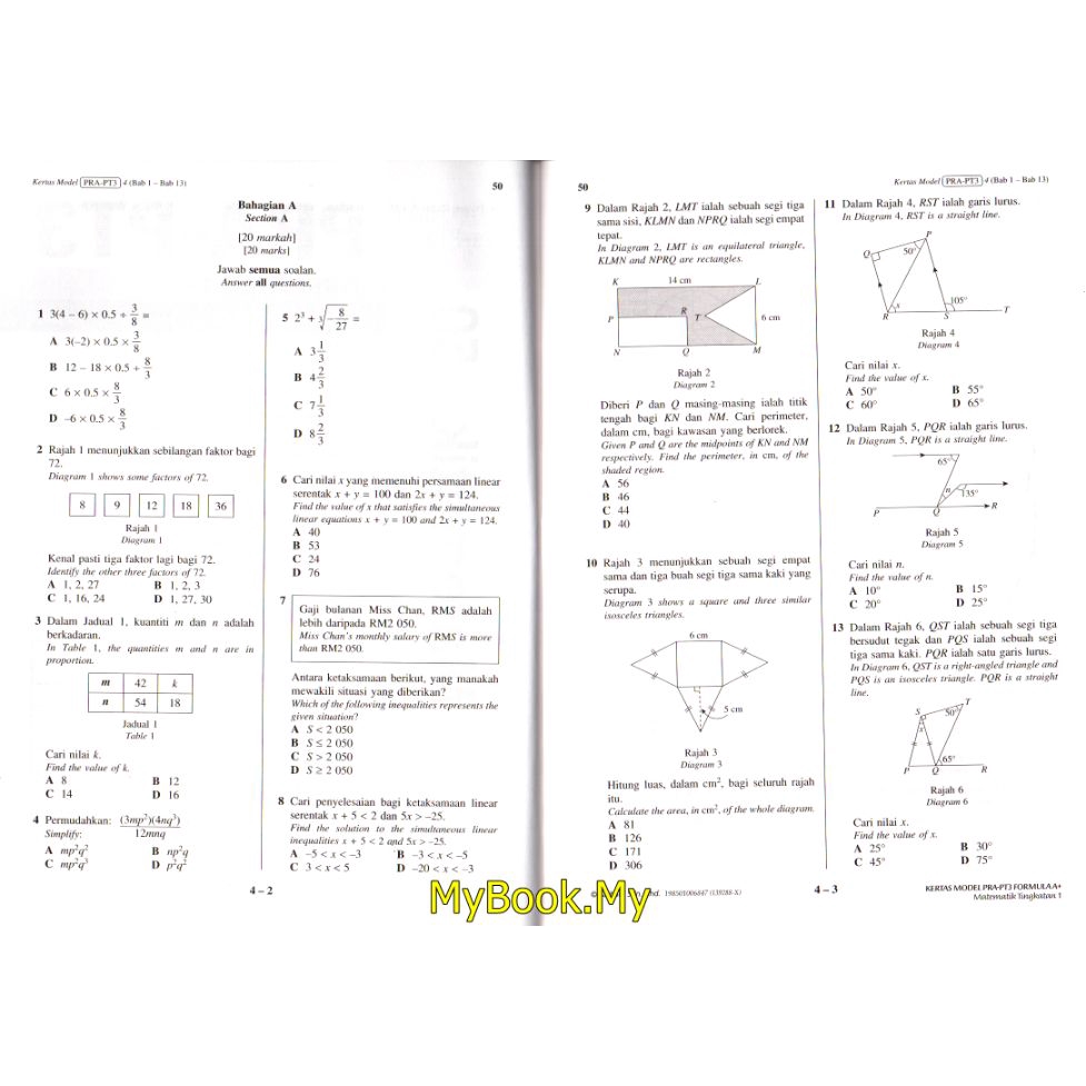 Jawapan Kertas Model Pt3  malaykuri