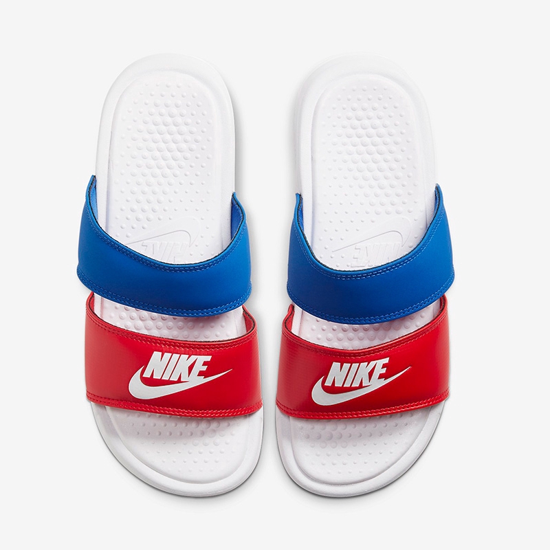 nike double strap slides