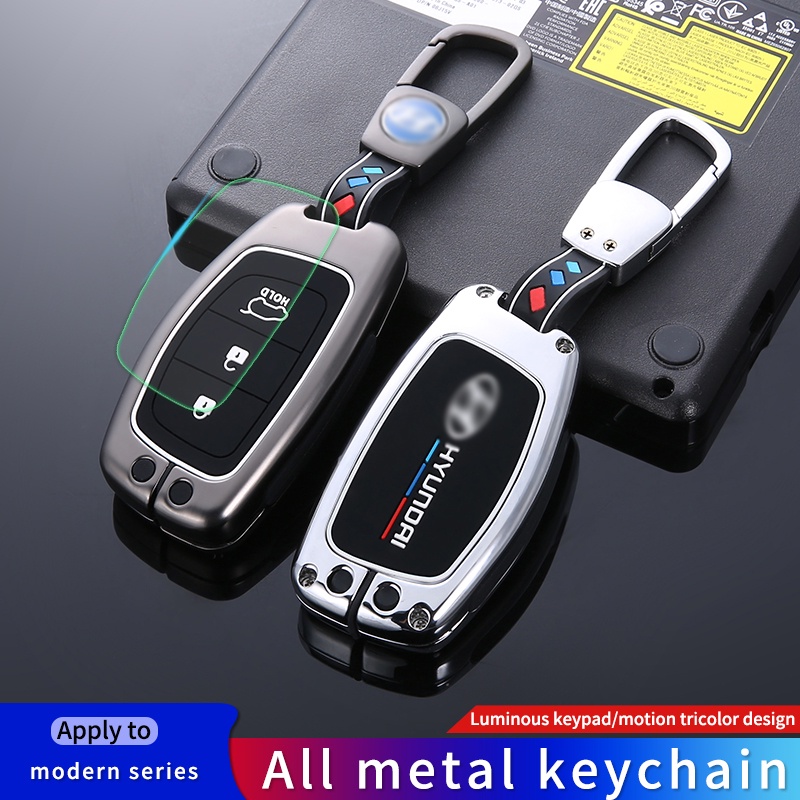 Car Key Case For Hyundai i10 i20 i30 HB20 IX25 IX35 IX45 Sonata TUCSON Avante Elantra GT Ioniq Key Cover Holder Car Accessories