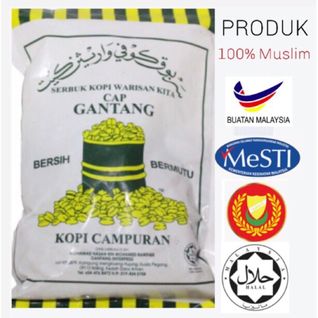 Shop Malaysia Kopi Cap Gantang Ready To Drink Coffee Shopee Singapore