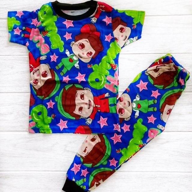 Pyjamas Kids Omar Hana Baju Tidur Kanak Kanak Unisex Shopee Singapore