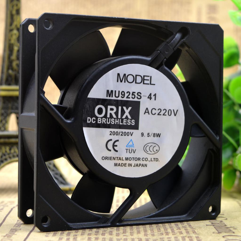 Original Japanese Oriental Orix Mu 925 41 0 V 9 5 8 W 9225 9 Cm Ac Fan Shopee Singapore