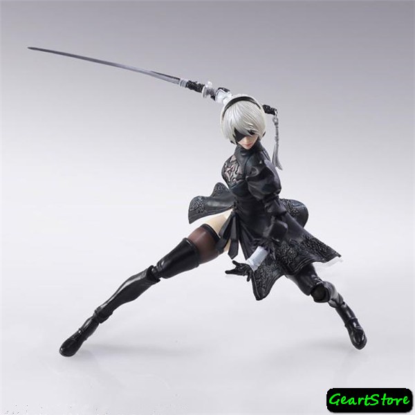 ( CHẤT, HÀNG CÓ SẴN ) MÔ HÌNH NHÂN VẬT FIGMA Nier YoRHa No.2 Tybe B Machine Lifeform CỬ ĐỘNG ĐƯỢC
