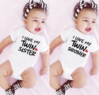 Twin Romper Baby Toddler Apparel Price And Deals Kids Fashion Jul 21 Shopee Singapore