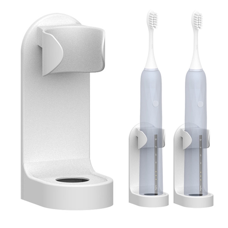 Bathroom Space Saving Electric Toothbrush Holder / Self Adhesive Wall