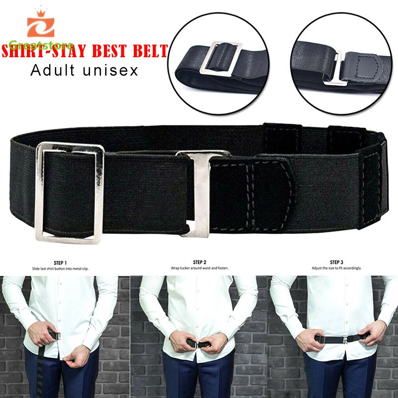 Holder Shirt Tuck Best Adjustable Belt Stay For Work It Shirt Women Near Men Interview Shopee Singapore