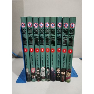[Shop Malaysia] spy x family manga books vol. 1-9