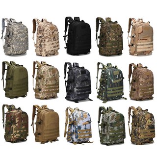 Army Military 3P PUBG Attack Tactical Backpack 40L Outdoor Travel Bag