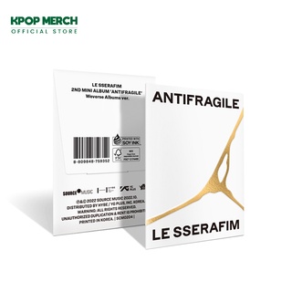 [Weverse album version] LE SSERAFIM - 2nd Mini Album [ Antifragile ]